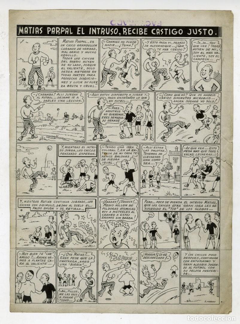 C&oacute;mics: Original de Salvador Nabau - Editorial Marco - Foto 1