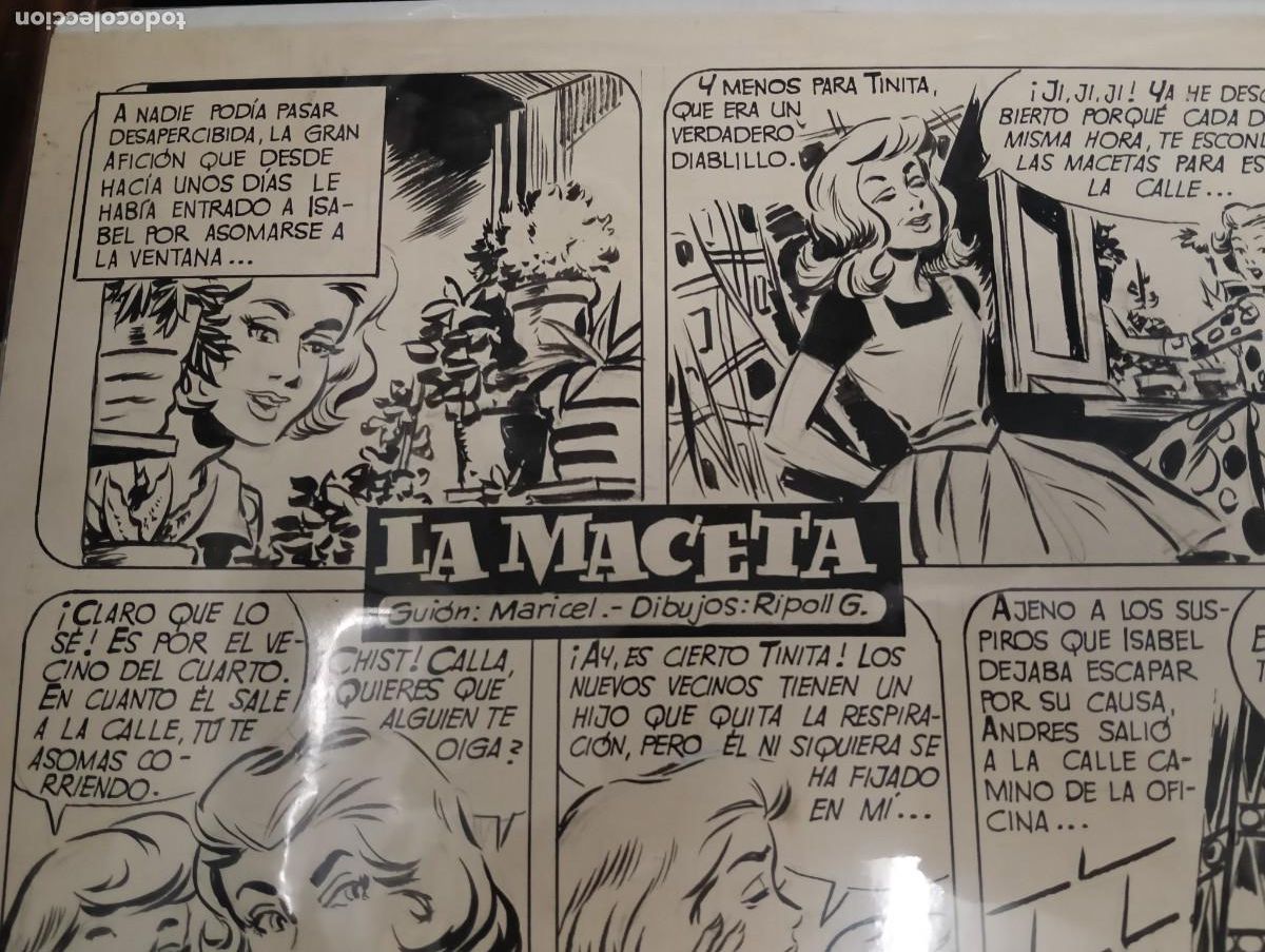 C&oacute;mics: DOS ILUSTRACIONES ORIGINALES MARICEL RIPOLL - Foto 2