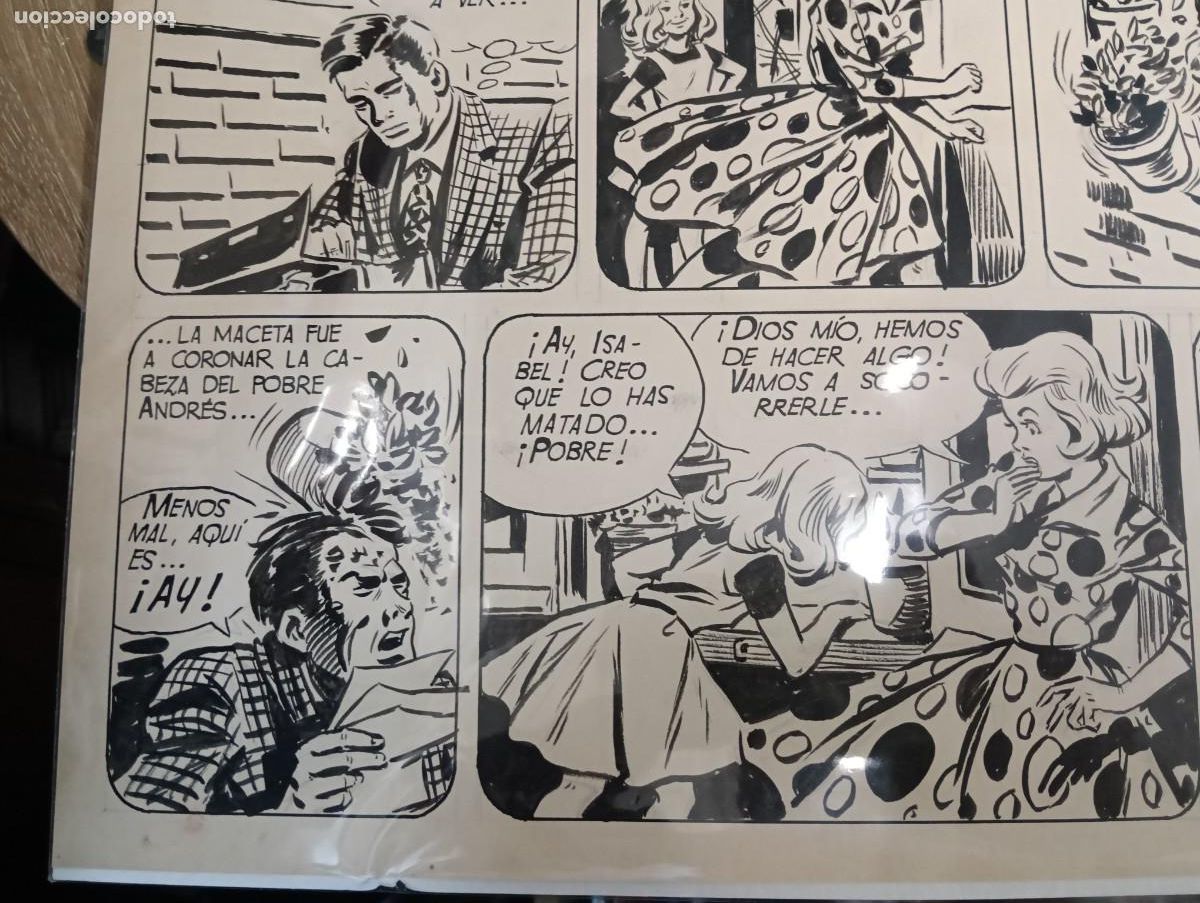 C&oacute;mics: DOS ILUSTRACIONES ORIGINALES MARICEL RIPOLL - Foto 6