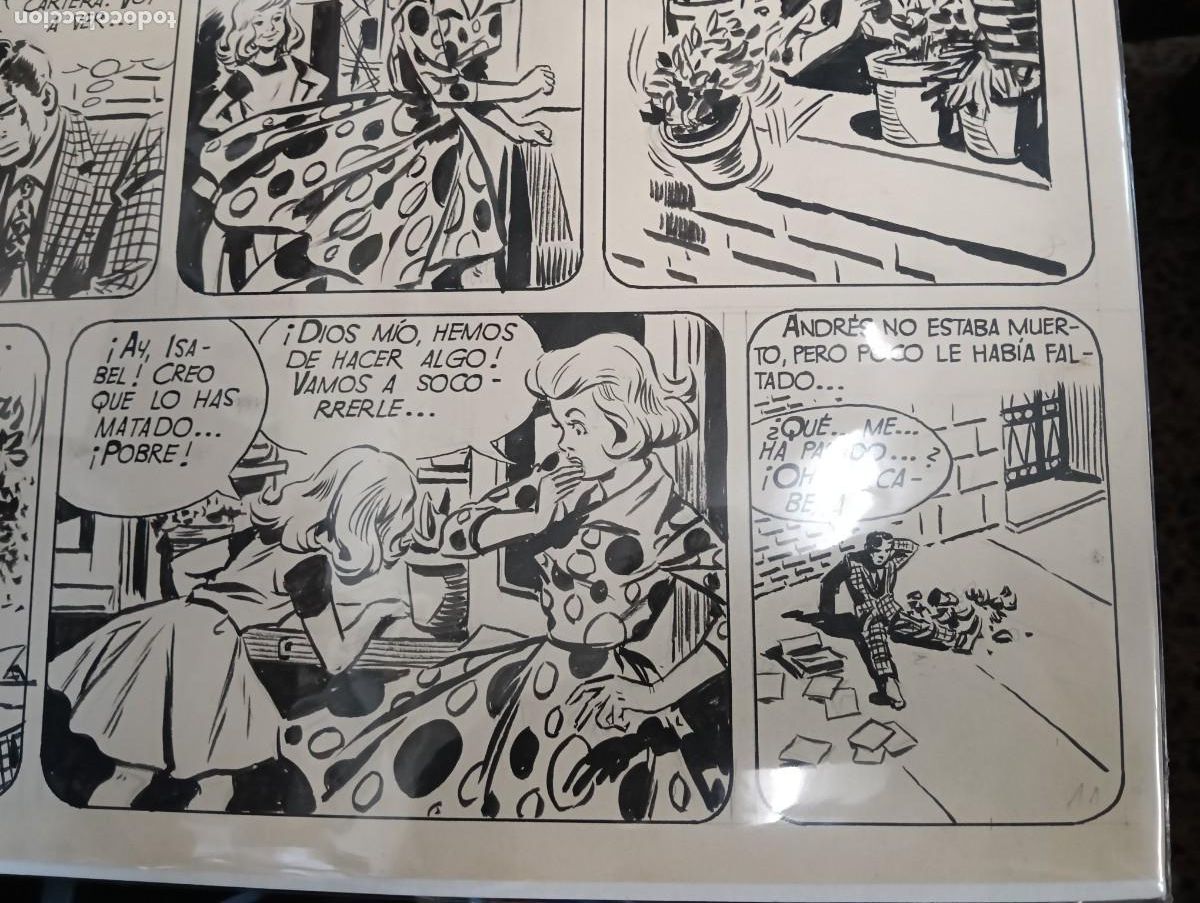 C&oacute;mics: DOS ILUSTRACIONES ORIGINALES MARICEL RIPOLL - Foto 7