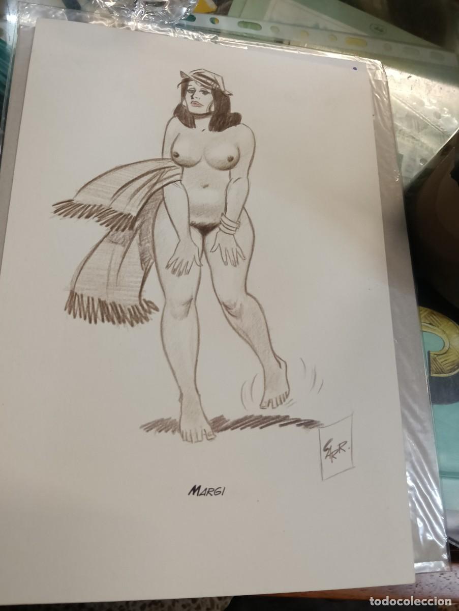 C&oacute;mics: DIBUJO ORIGINAL CARRILO MARGI - Foto 1