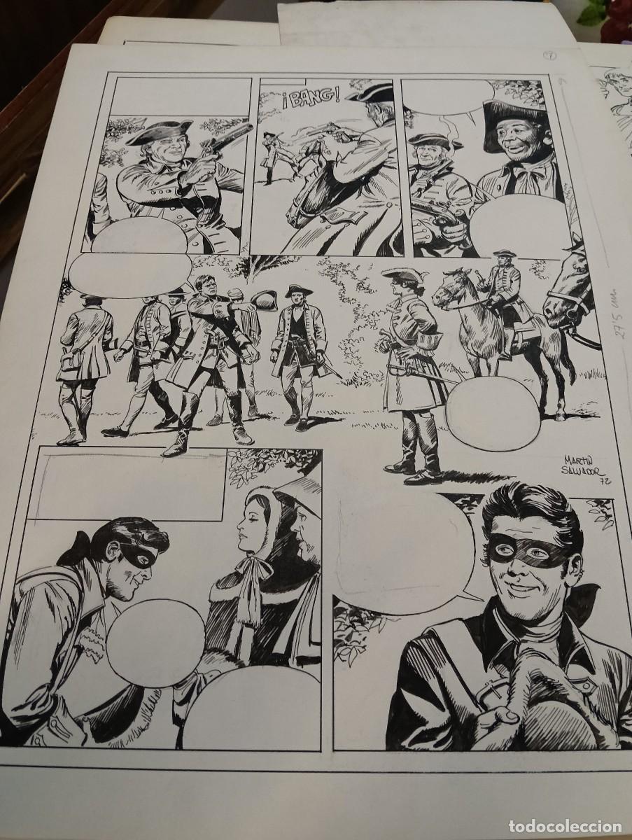 C&oacute;mics: PAGINA ORIGINAL MARTIN SALVADOR DICK TURPIN