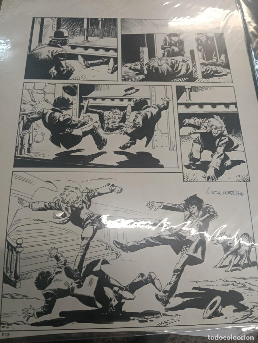 C&oacute;mics: PAGINA ORIGINAL BERMEJO WESTERN KUNG FU