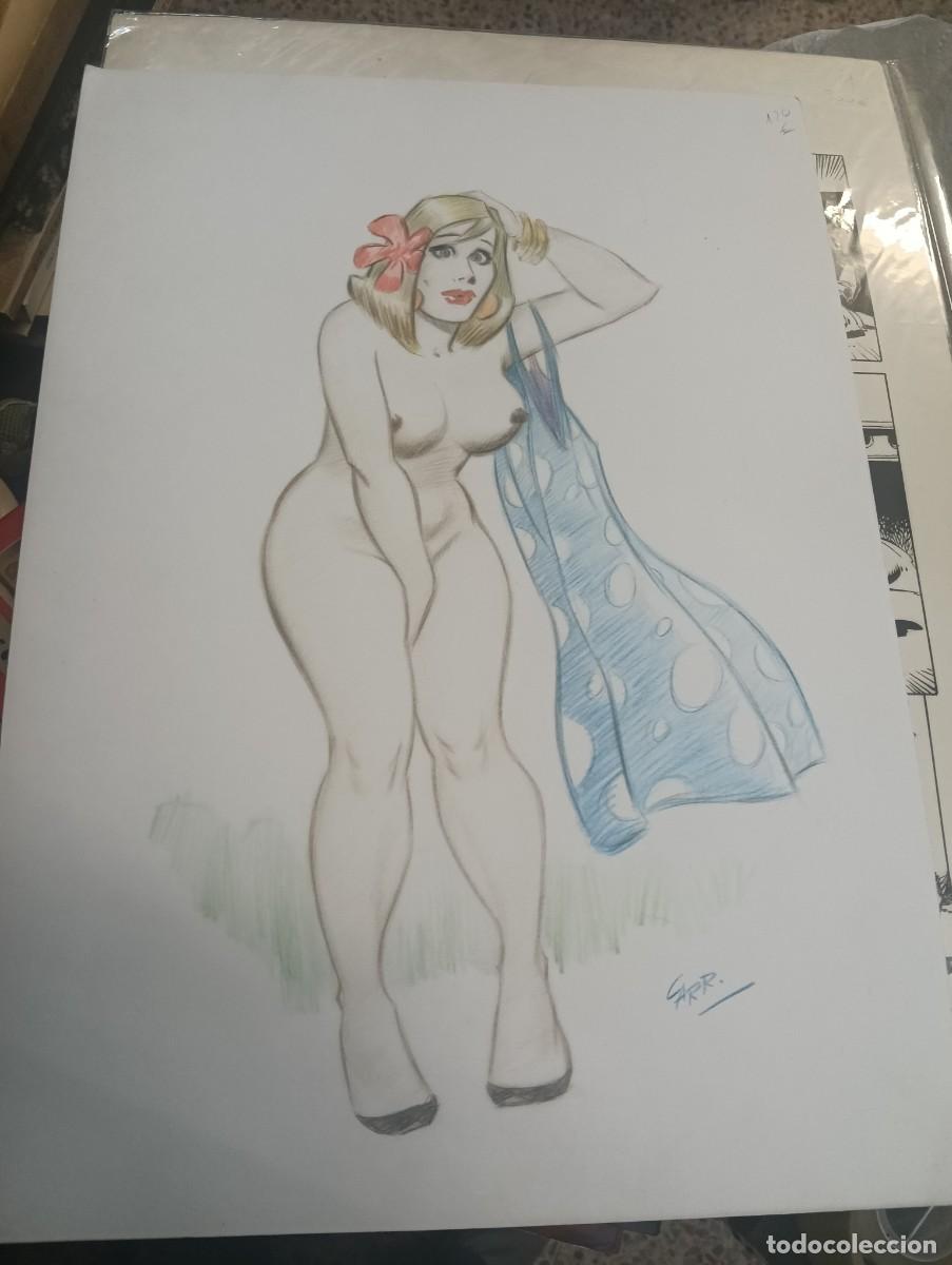 C&oacute;mics: DIBUJO ORIGINAL DE CARRILLO