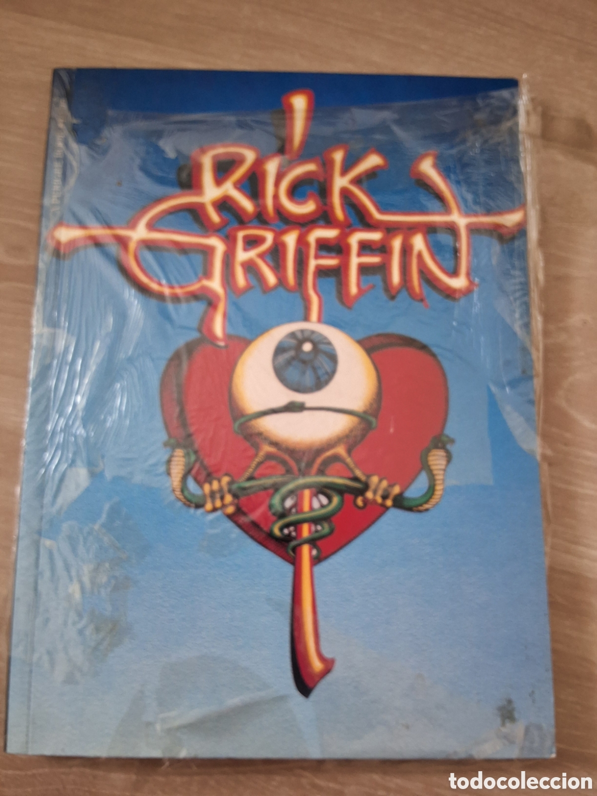 C&oacute;mics: Rick Griffin ilustracion libro a&ntilde;o 1980 edita paper Tiger