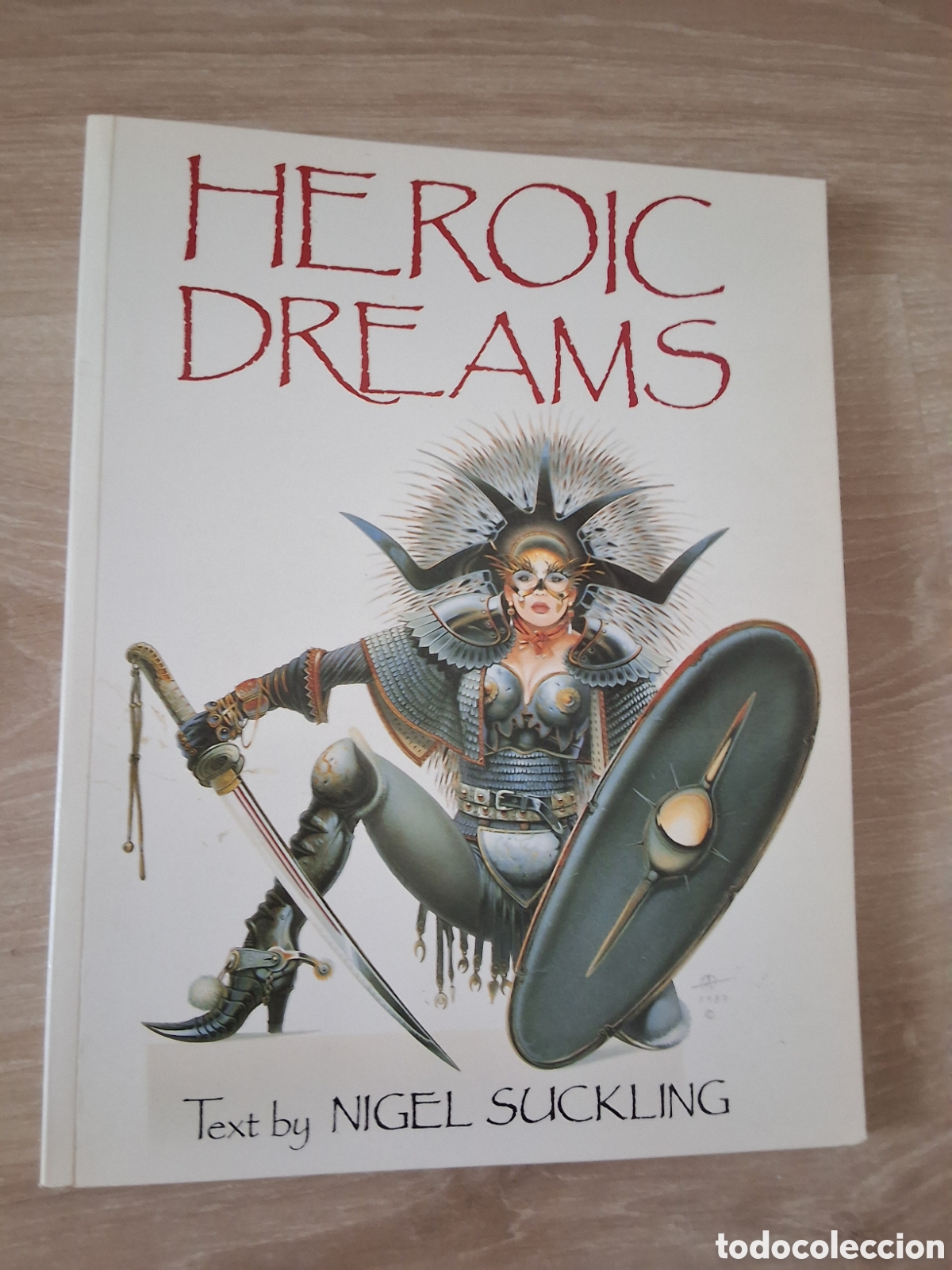 C&oacute;mics: Heroic Dreams libro ilustracion a&ntilde;o 1987 edita paper Tiger