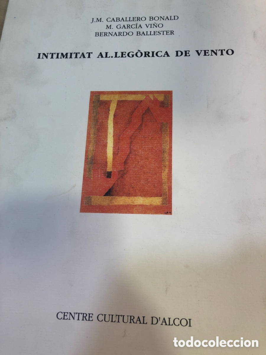 Comics : Centre Cultural D&rsquo;Alcoi, Intimitat Al.leg&ograve;rica de Vento