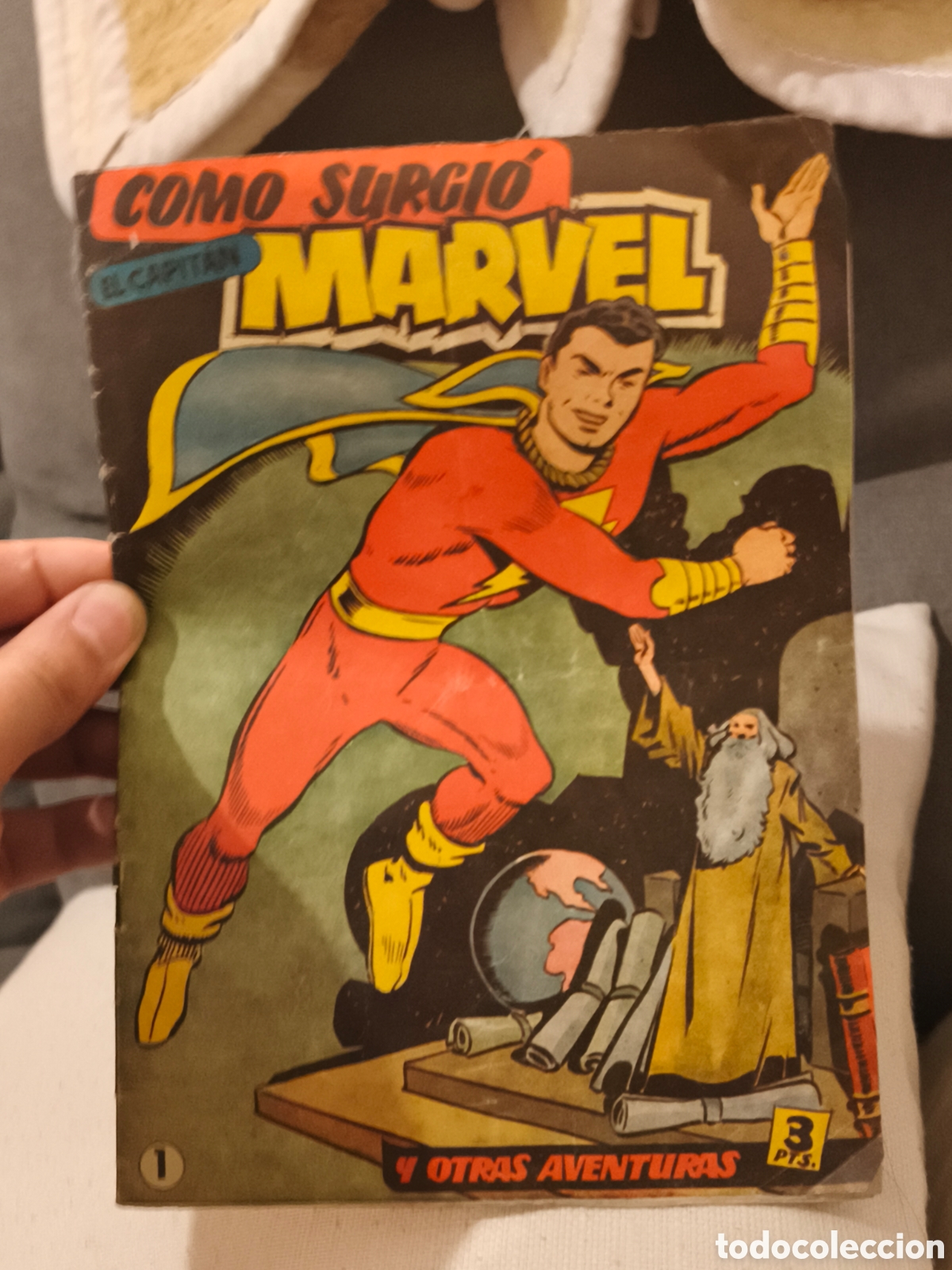 C&oacute;mics: Como surgi&oacute; el capitan marvel - Foto 1