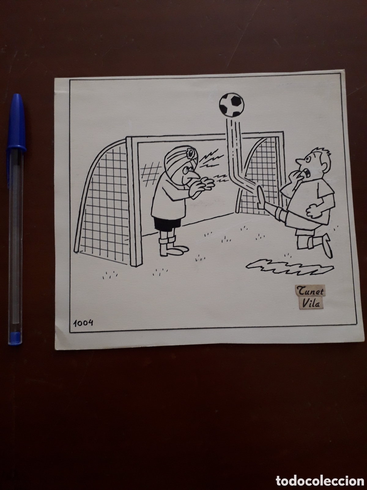 C&oacute;mics: TUNET VILA. DIBUJO ORIGINAL - Foto 1