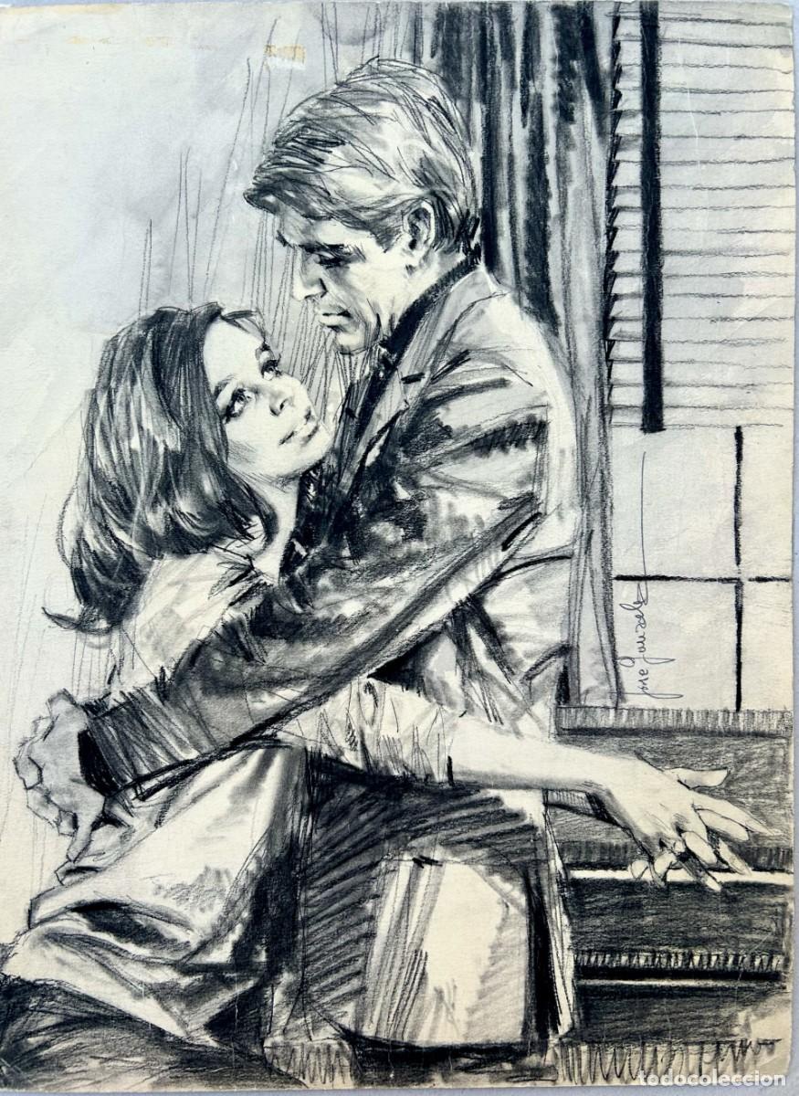C&oacute;mics: Dibujo original Jos&eacute; Pepe Gonz&aacute;lez &Eacute;poca Selecciones Ilustradas A&ntilde;os 60