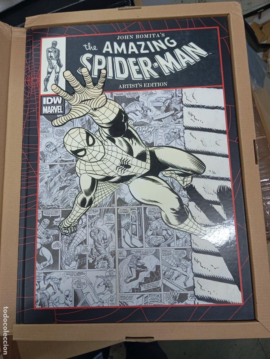 C&oacute;mics: John Romita&acute;s Amazing Spider-man artist&acute;s Edition, IDW CON SU ESTUCHE ORIGINAL artist