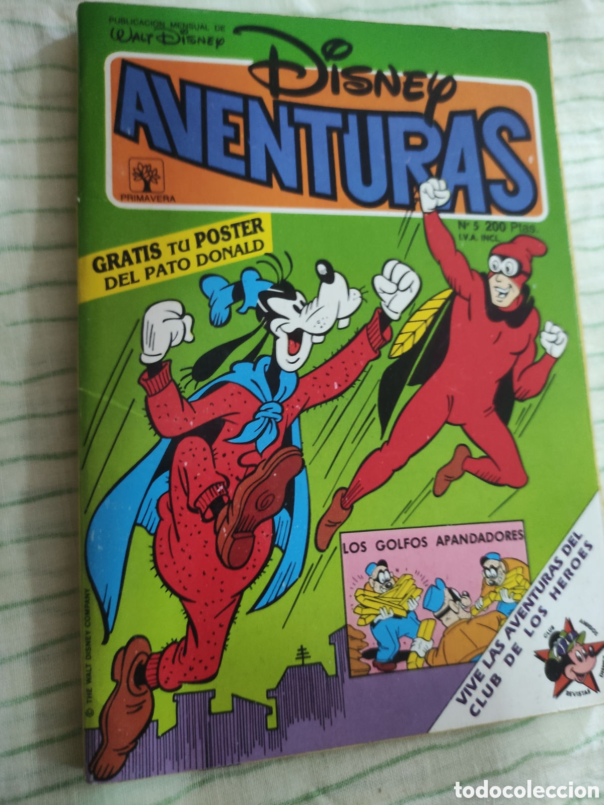 Comics : Disney Aventuras n&uacute;mero 5 (1989)