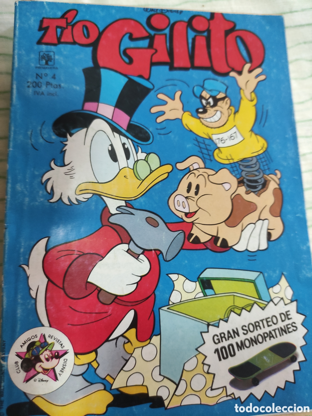 Comics: T&iacute;o Gilito n&uacute;mero 4 (1990)