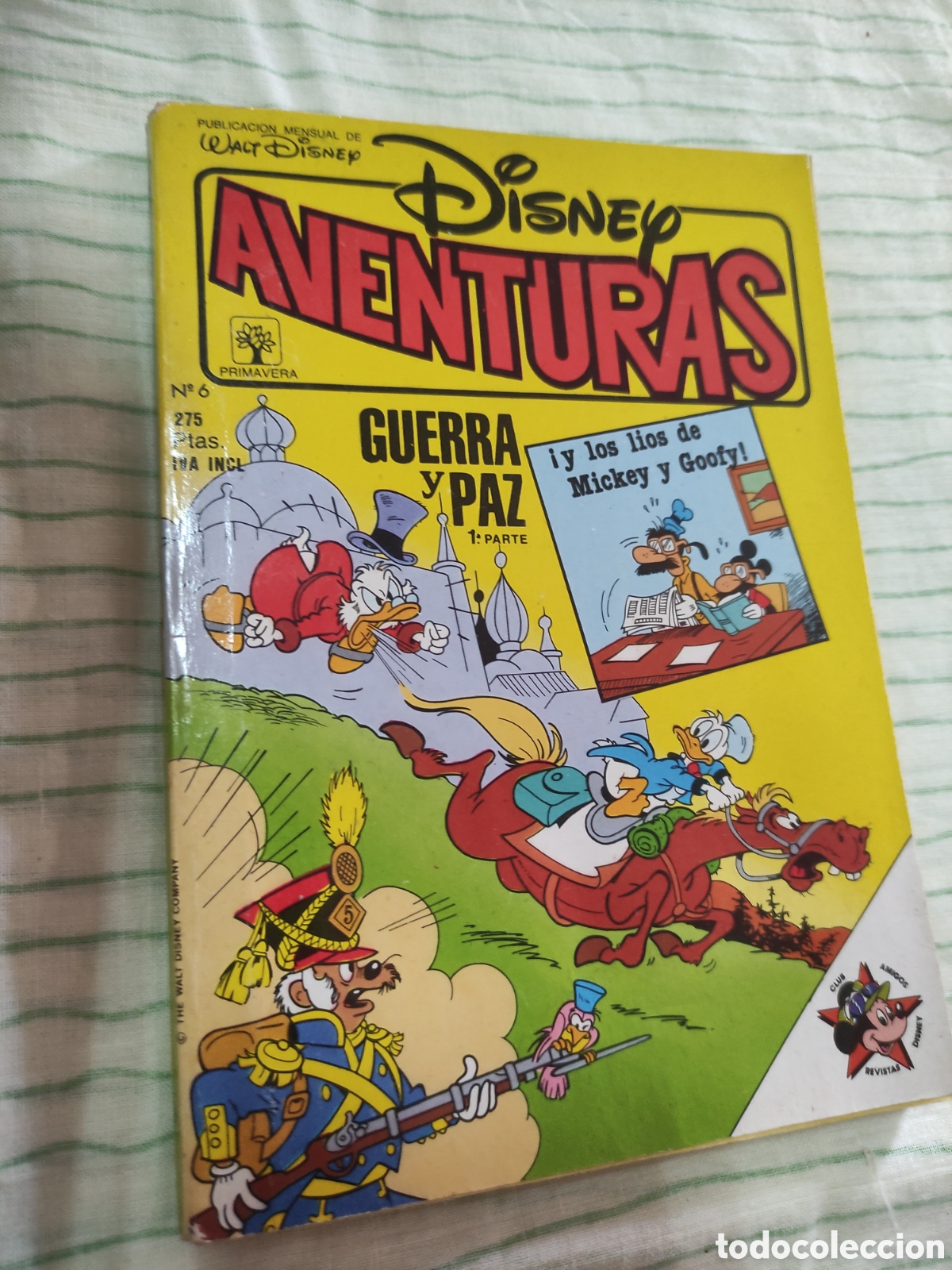 Comics: Disney Aventuras n&uacute;mero 6 (1990)