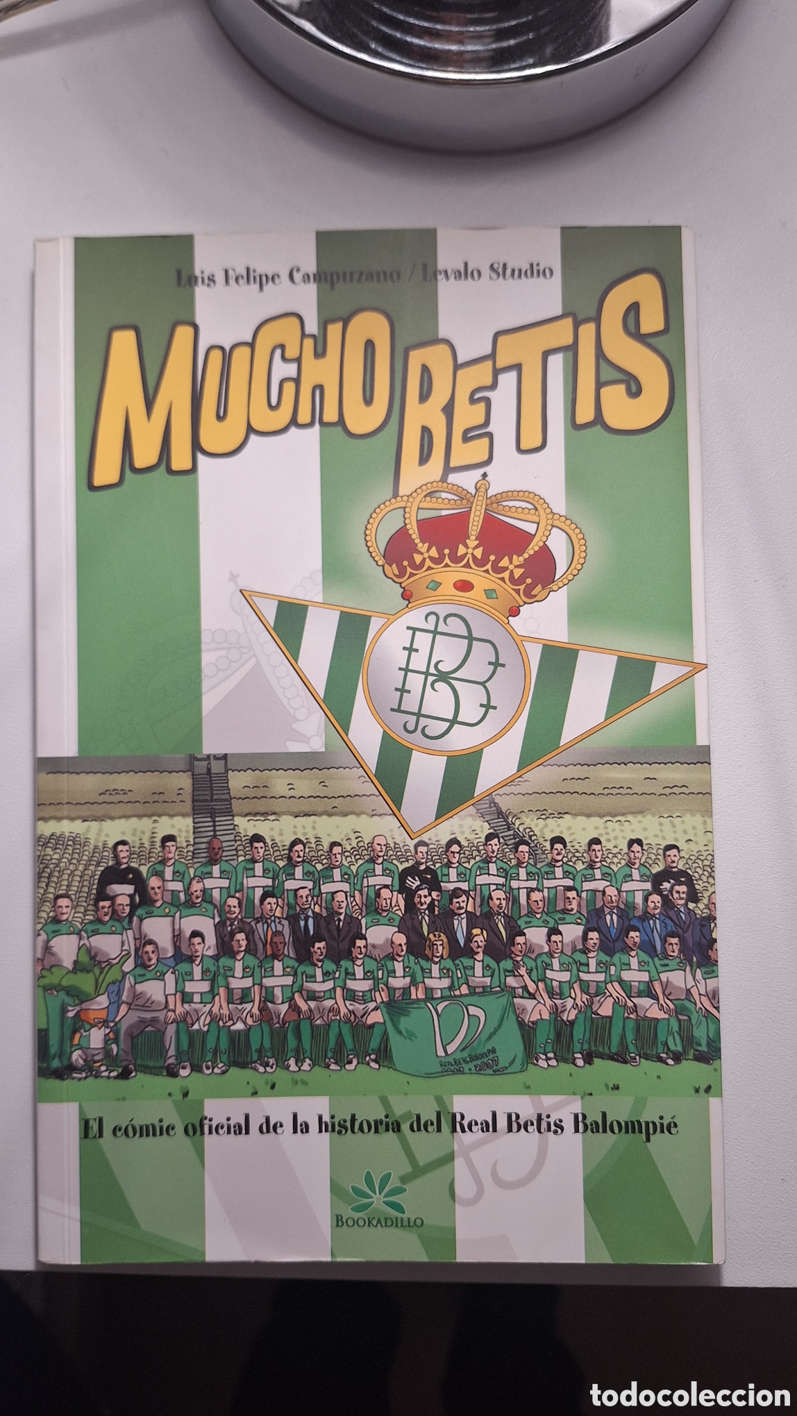 C&oacute;mics: Comic mucho betis firmado por dos jugadores