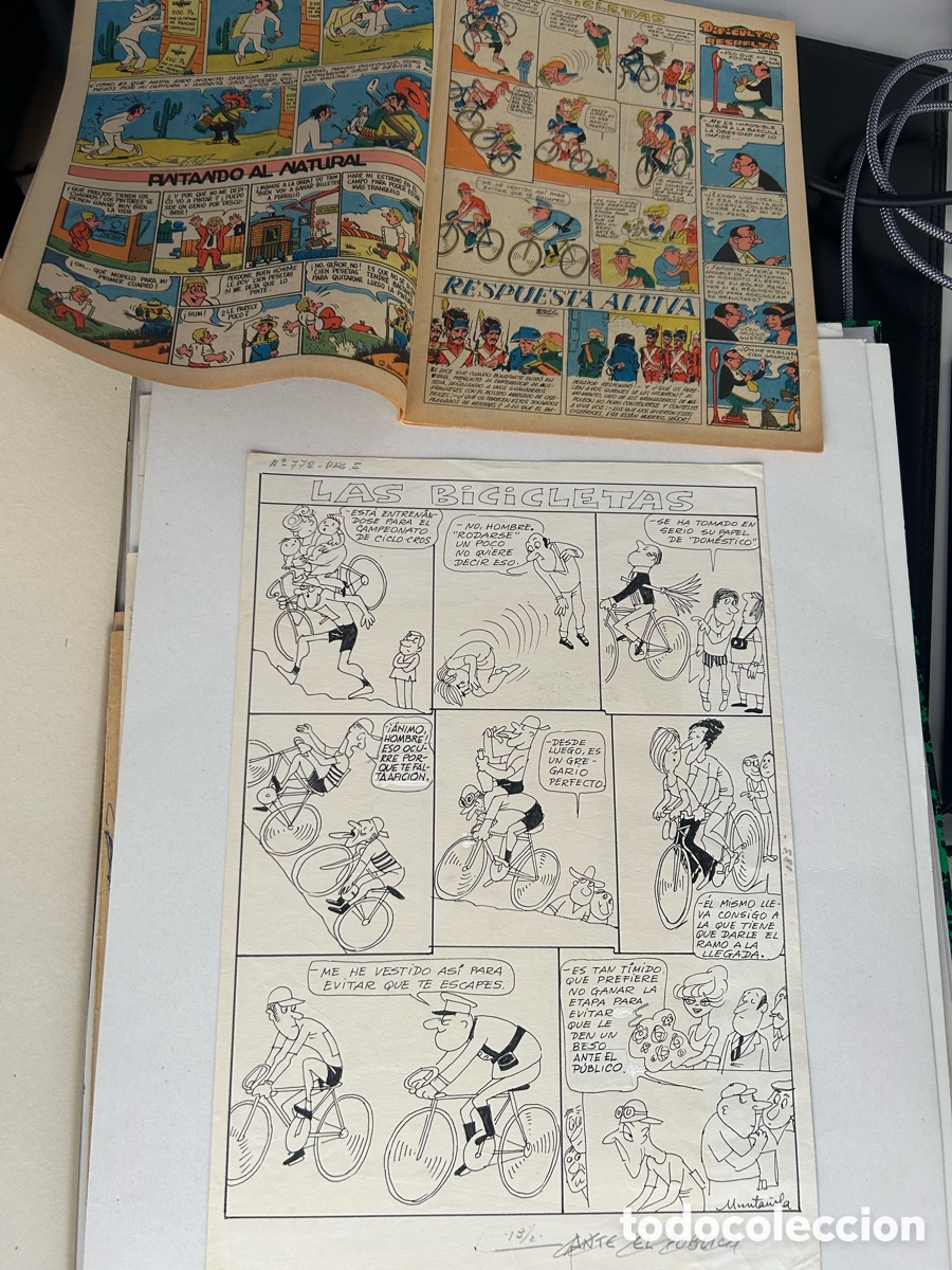 C&oacute;mics: Bicicletas. TBO. Munta&ntilde;ola - Foto 2