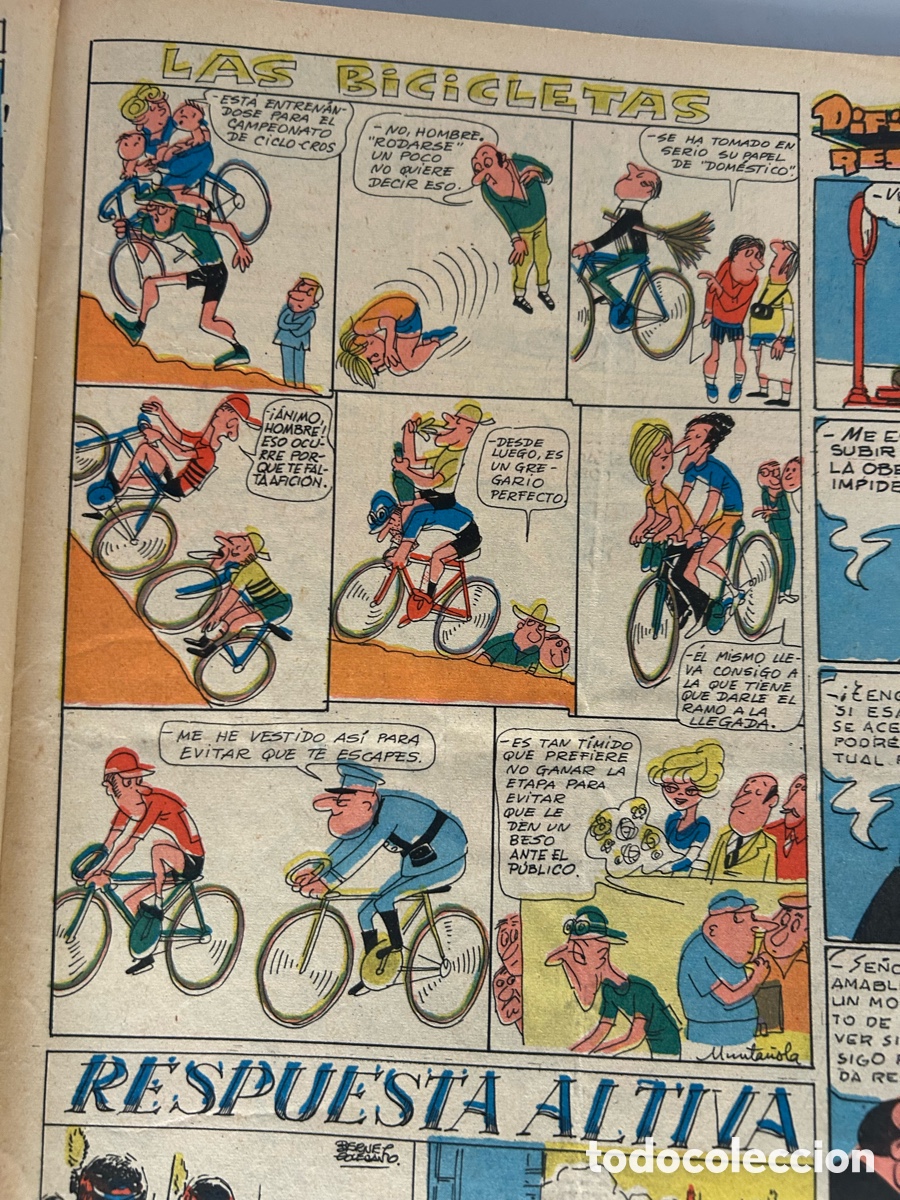 C&oacute;mics: Bicicletas. TBO. Munta&ntilde;ola - Foto 3
