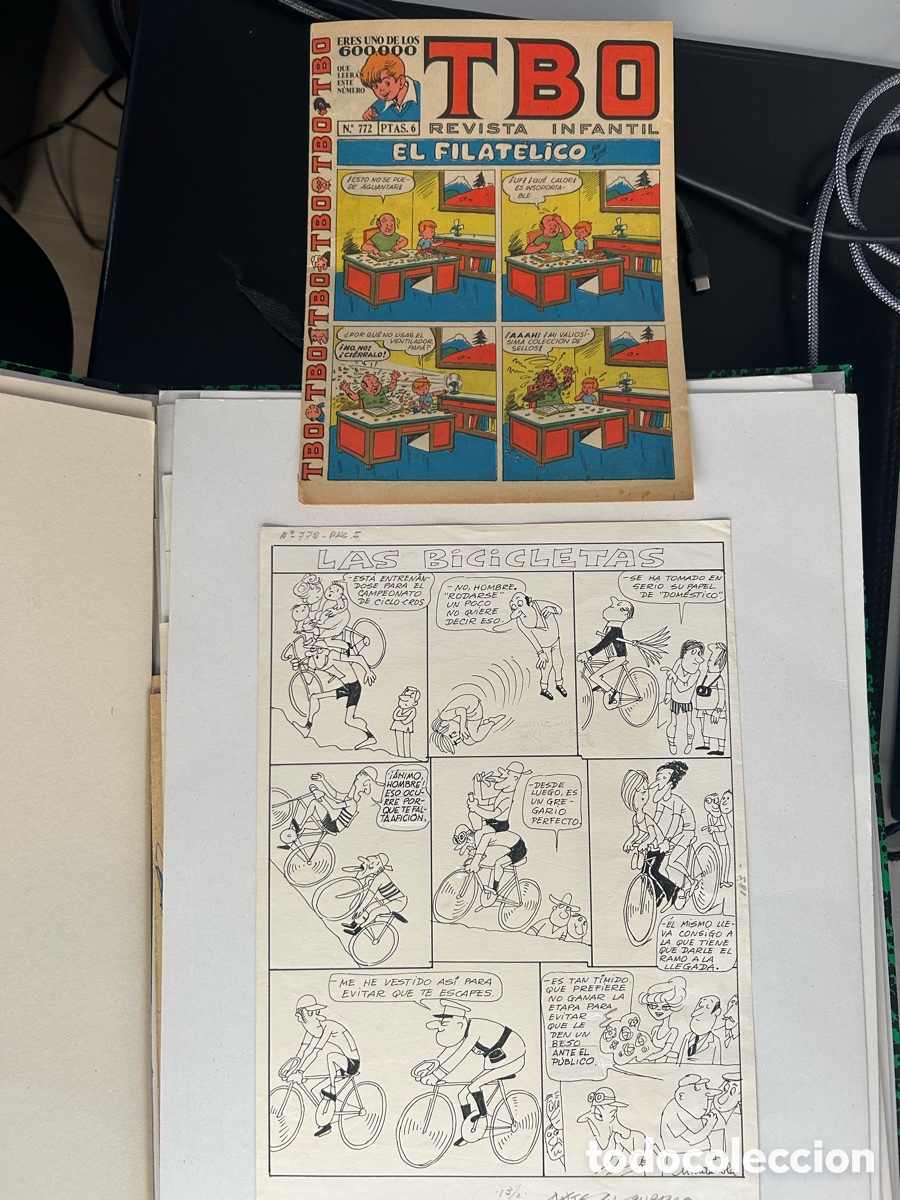 C&oacute;mics: Bicicletas. TBO. Munta&ntilde;ola