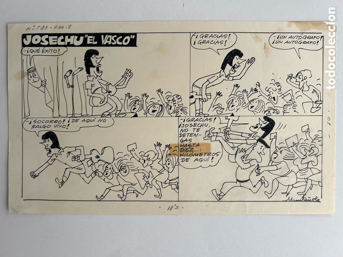 C&oacute;mics: Josechu el vasco, Munta&ntilde;ola, TBO - Foto 3