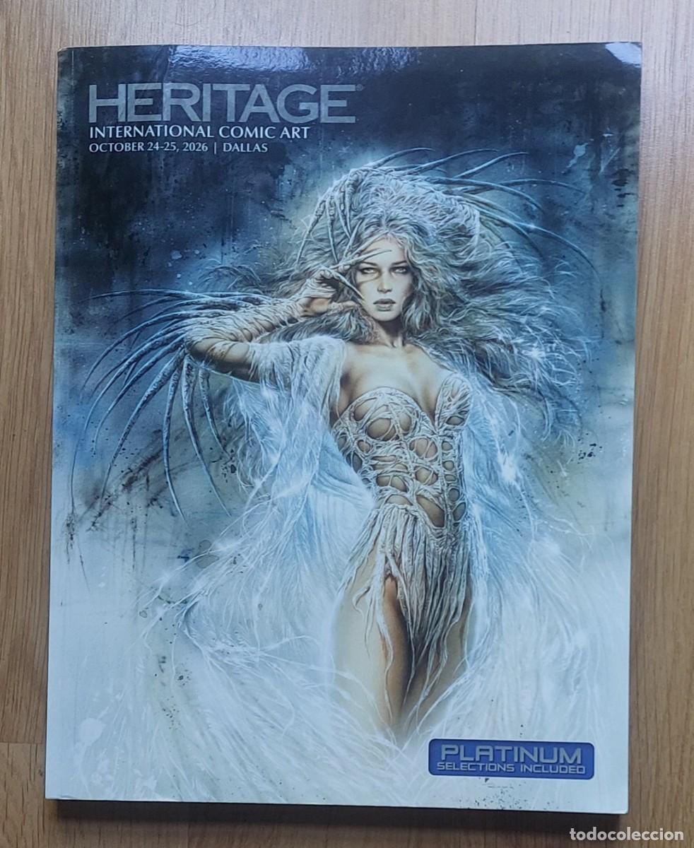C&oacute;mics: CAT&Aacute;LOGO SUBASTA HERITAGE - INTERNATIONAL COMIC ART OCTUBRE 24-25 2026 MOEBIUS,MANARA,MARINI,ROYO...