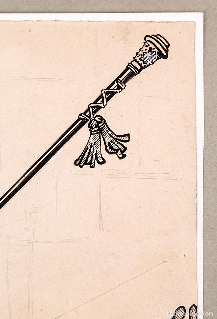 C&oacute;mics: PICAROL - DIBUJO ORIGINAL - C. 1910 - Foto 2
