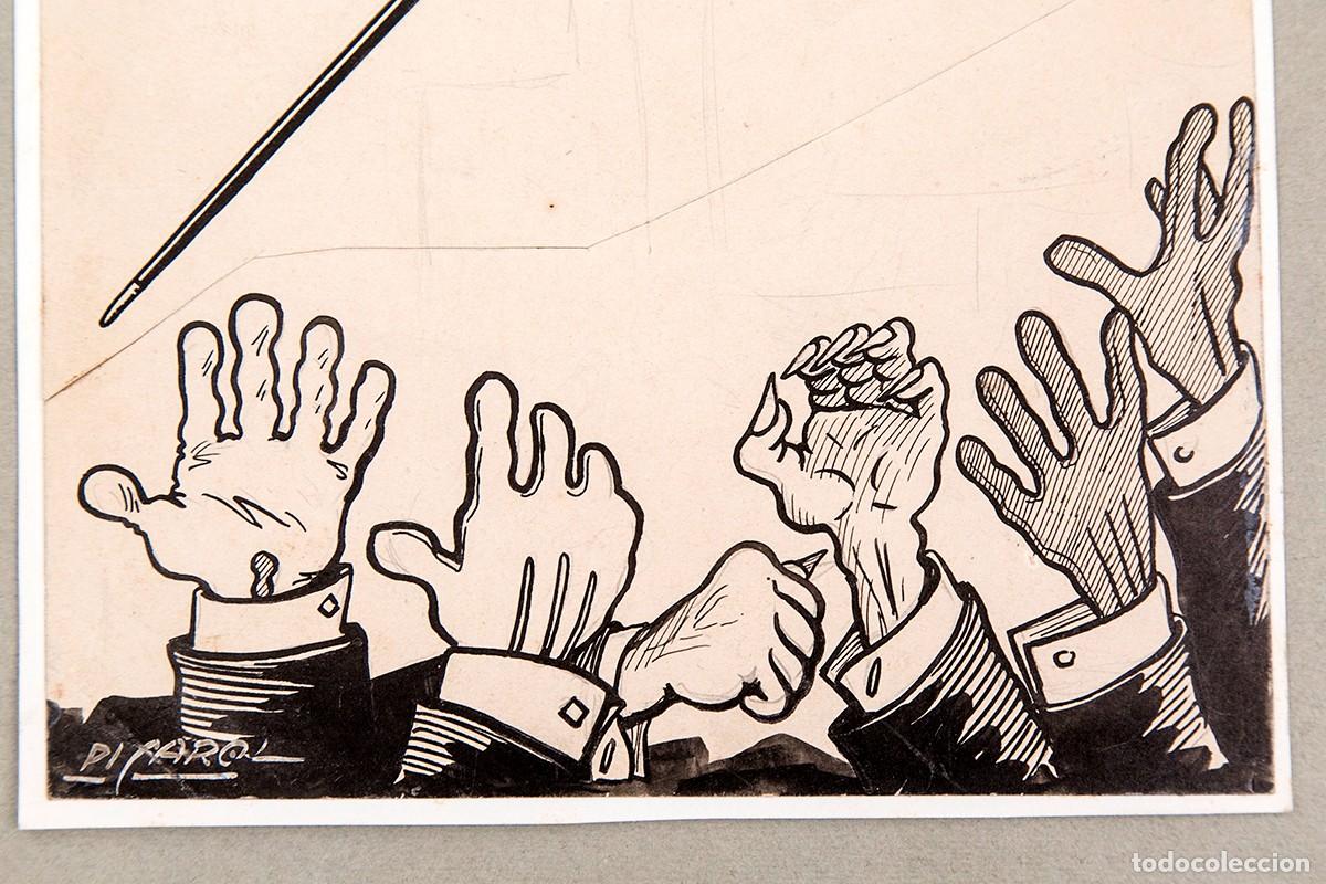 C&oacute;mics: PICAROL - DIBUJO ORIGINAL - C. 1910 - Foto 3