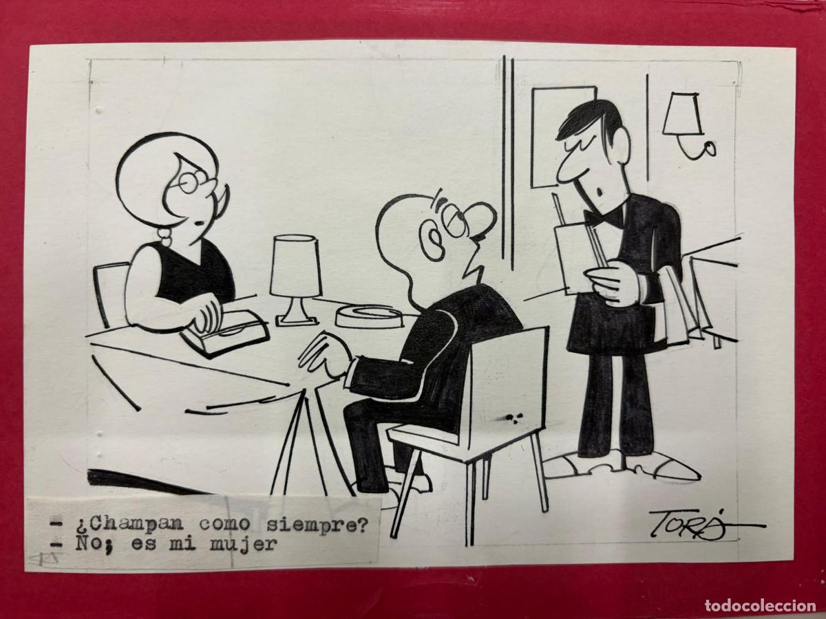 C&oacute;mics: Dibujo original tinta Tor&aacute;