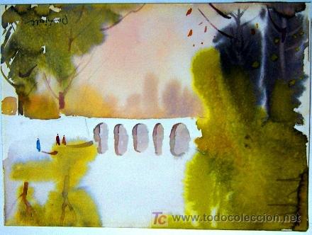 Art: 1580.- ACUARELA 25X34 ,,, PAMIES JORDI