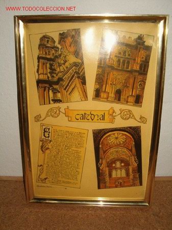 Arte: PRECIOSO DIBUJO REALIZADO A PLUMILLA Y ACUARELA - CATEDRAL - N&ordm; 85 - AUTOR : FERNANDEZ MARIN