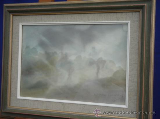 Arte: ACUARELA (34.5X23.5) FECHADA Y FIRMADA POR ALFONSO FIGUEROA (MADRID 1897-1968). CON MARCO (48X37).