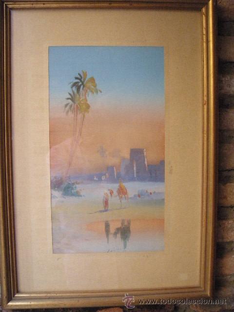 Arte: ACUARELA FIRMADA &Aacute;LVAREZ - Foto 1