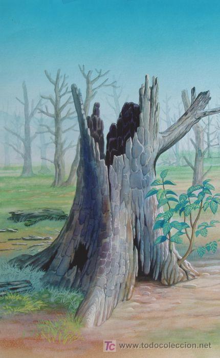 Arte: Acuarela30x20 original an&oacute;nimo - Foto 1