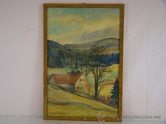 Kunst: Preciosa acuarela.1951