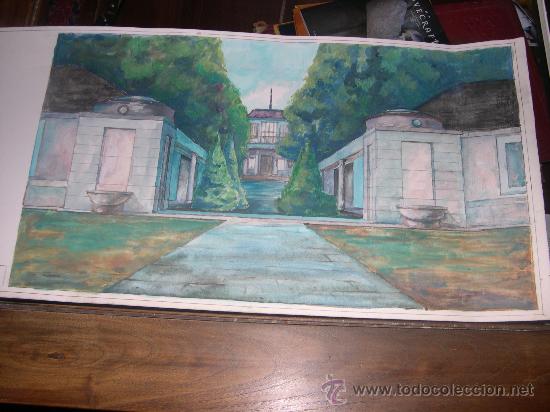 Art: acuarela palacete