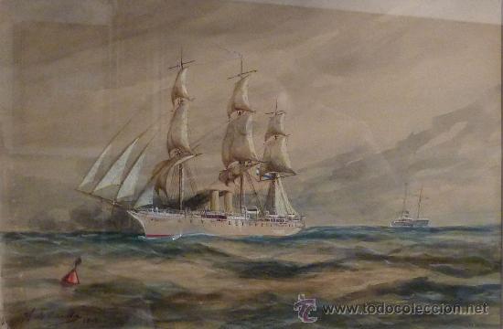 Arte: ACUARELA DE A. DE CAULA - Foto 2