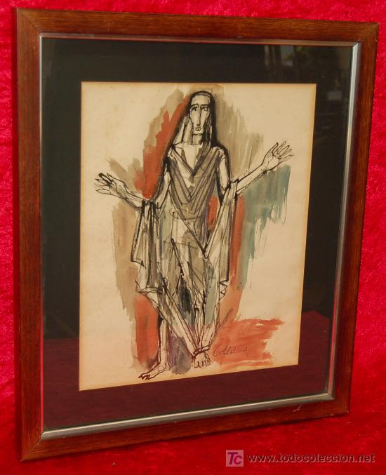 Arte: CHARLES COLLET, ACUARELA DEL AÑO 53 (PERSONAJE)