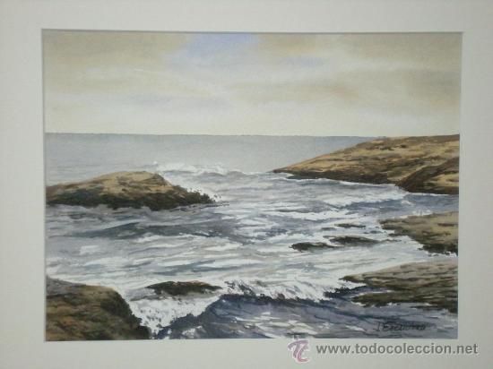 Kunst: ACUARELA DE JESUS ESCUDERO (MARINA)
