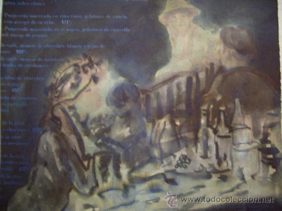 Arte: PRECIOSA ACUARELA ATRIBUIDA A GRAU SALA PINTOR CATALAN