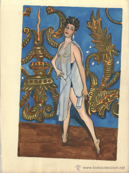 Arte: Burlesque (Fondo oriental) - Foto 1