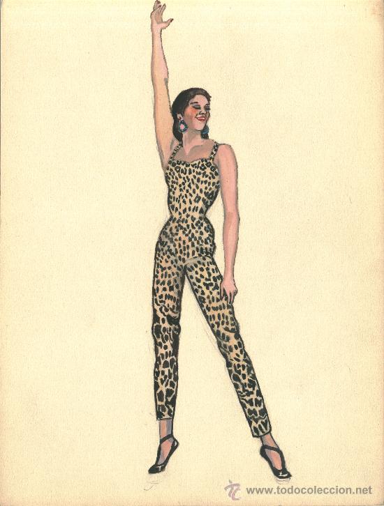 Arte: Burlesque (Vestido de leopardo) - Foto 1