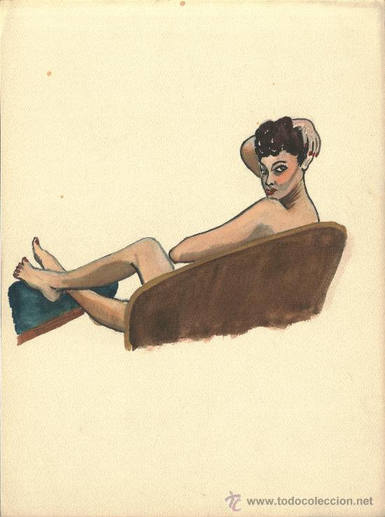 Arte: Desnudo (de espaldas) - Foto 1