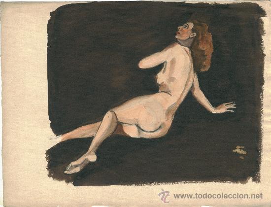 Arte: Desnudo. Recostada - Foto 1