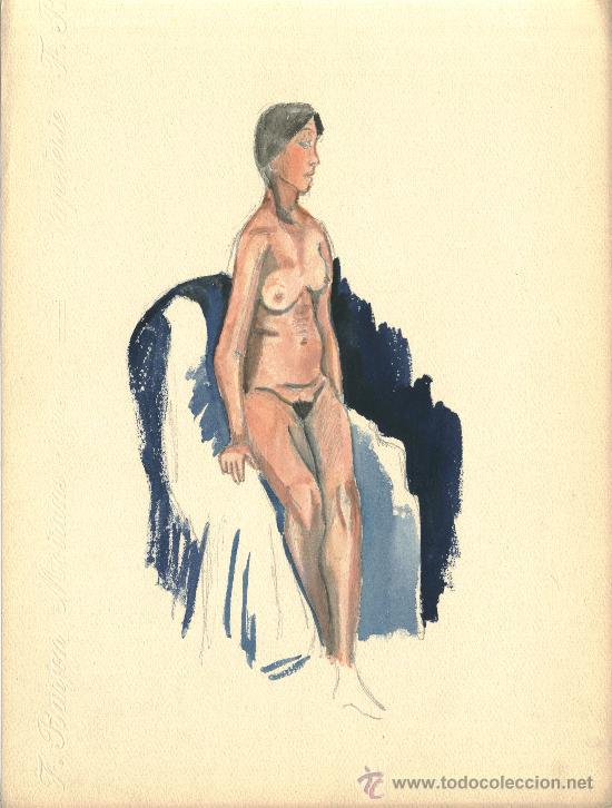Arte: Desnudo (Sentada) - Foto 1