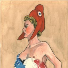 Arte: SIMONNE CLARIS AS MARIANNE IV (1954). Lote 26515538