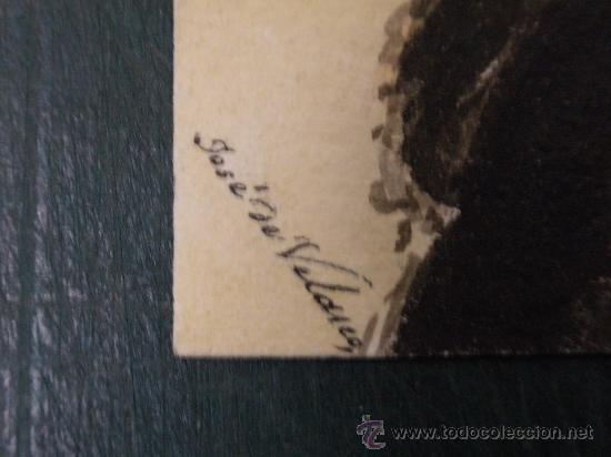 Arte: JOSE DE VELASCO. DAMA CON ABANICO. - Foto 2