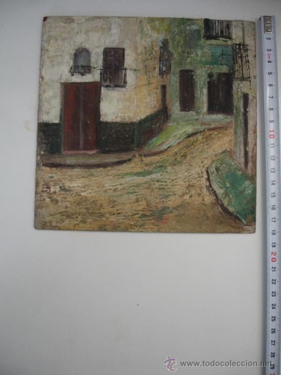 Arte: cuadro pueblo - Foto 1