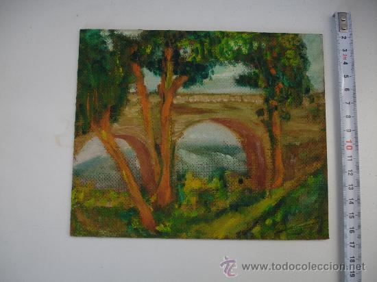 Arte: cuadro ri&oacute; puente - Foto 1