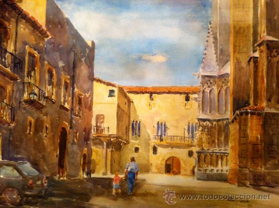Arte: Pl&agrave; de la Seu - Catedral de Tarragona . Pere Joan Salas( Tarragona )