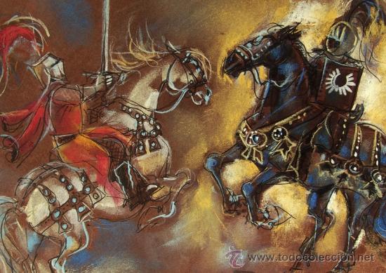 Arte: Justa a Caballo - Foto 1