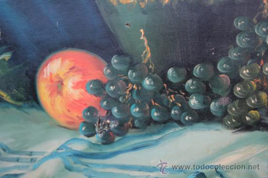Arte: PRECIOSO Y ANTIGUO BODEGON DE FRUTAS - Foto 2